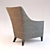 Modern Elegance: John Hutton's Armchair 3D model small image 2