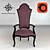 Elegant Christopher Guy CRILLON Chair 3D model small image 1