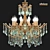 Elegant Altalusse INL-24589K-01 Chandelier 3D model small image 1