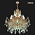 Elegant Altalusse INL-24589K-01 Chandelier 3D model small image 3