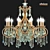 Elegant Altalusse Chandelier 3D model small image 1