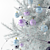 Snowy Dreams: White Artificial Christmas Tree 3D model small image 2