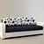 Sleek and Spacious Sofa 3D model small image 2