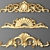 Decorative Stucco Molding Set 3D model small image 3