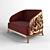 Luxury Versace Chair 3D model small image 1