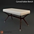 Mid-Century Italian Carved Bench 3D model small image 1