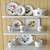 Botanic Garden Flower Collection: Porcelain Dishes Set 3D model small image 1