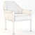 Sejour Side Chair: 3D Model with High and Low Poly Version 3D model small image 3