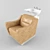 Luxury Hair Washing Salon Chair "Lavaggi 3D model small image 1