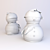 Cheerful Snowman Doll 3D model small image 2