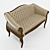 Modern Leather Sofa Marseille 3D model small image 2