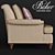 Luxury Concorde Chair by Baker - Design by Jacques Garcia 3D model small image 3