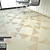 Elegant Waterjet Marble Tiles Set 3D model small image 2