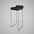 Zanotta Otto Bar-Stool: Chairs and Tables 3D model small image 3