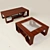 Elegant Akane Coffee Table 3D model small image 2