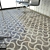 Luxury Waterjet Marble Tile Set 09 3D model small image 2