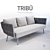 Elegant Tosca Sofa for Luxurious Comfort 3D model small image 1