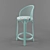 Tropical Chic Rattan Barstools 3D model small image 2