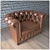 Elegant Chesterfield Sofa Set 3D model small image 3