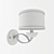 CHIARO Palermo Wall Sconce 3D model small image 2