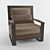 Elegant Frato Armchair: Comfort Redefined 3D model small image 1