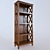 Vintage Charm: Ashley Burkesville Bookcase 3D model small image 1