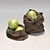 Poly Mesh Cabbage Bags - 2 Pack 3D model small image 1