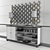 Versatile Dresser Set with Lamps 3D model small image 2