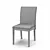 Sleek Arco Chair: L 46 x W 57 x H 94 cm 3D model small image 3