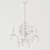 Golden Charm Pendant Chandelier 3D model small image 2