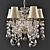 Crystal Lux Siena SP6: Elegant Gold Chandelier 3D model small image 1