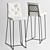 Casadesus Syrma Barstool 3D model small image 1