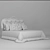 Opulent Dream Bed 3D model small image 3
