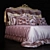 Opulent Dream Bed 3D model small image 4