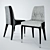 Elegant Palmyra Chair 3D model small image 1