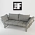 Beat Convertible Sofa: Stylish, Comfortable, and Durable 3D model small image 3