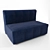 Compact and Comfortable Lycksele LЁVOS Sofa 3D model small image 2