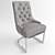 Contemporary Hoxton Dining Chair 3D model small image 2