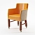 Vintage Gramercy Armchair 3D model small image 1