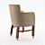 Vintage Gramercy Armchair 3D model small image 2