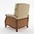 Luxury Soft Chair: Grace and Style 3D model small image 2