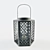 Elegant Grey Metal Lantern 3D model small image 2