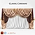 Classic Style Curtain Set 3D model small image 1