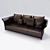 Chic Italian Charme Sofa 3D model small image 1