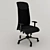 Sleek Modern Office Chair 3D model small image 2