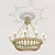 Elegant Glow: Classic Chandeliers 3D model small image 1