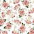 Seamless Fabric Blooms 3D model small image 1