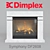 Dimplex Symphony DF2608 Lindos: Sleek & Spacious 3D model small image 1