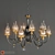 Elegant IDL Poesia Chandelier 3D model small image 1