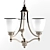 Sea Gull Laurel Leaf Chandelier 3D model small image 1